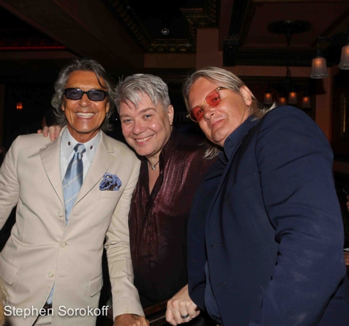 Tommy Tune, Richard Skipper, Peter Glebo at 