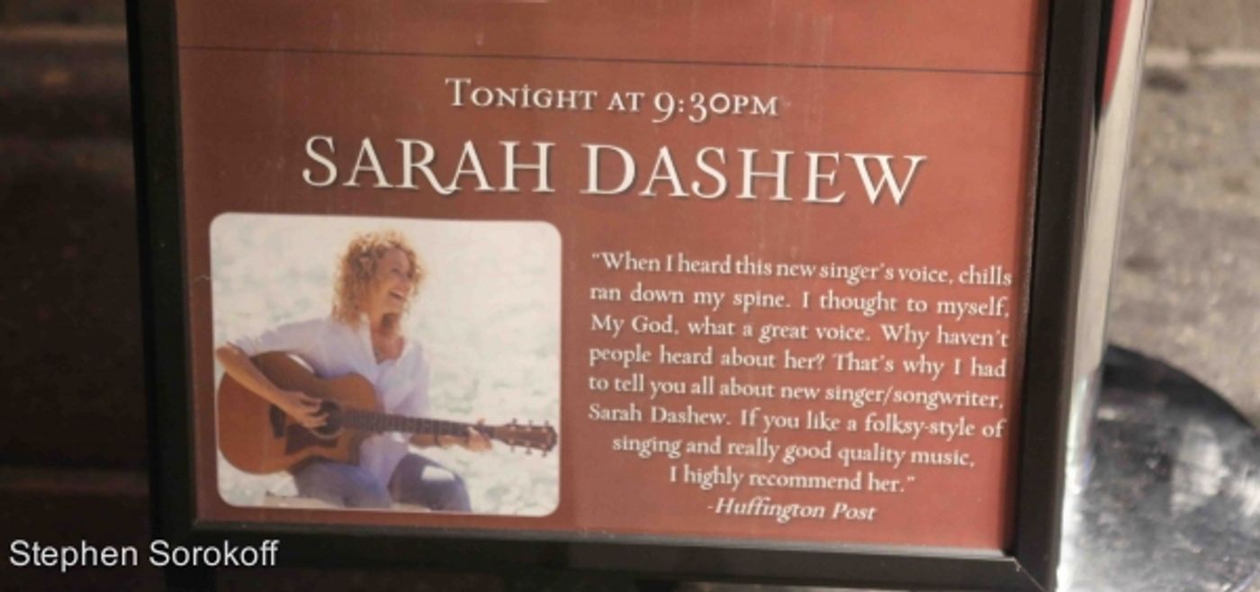 Photo Coverage: Sarah Dashew at 54 Below  Image