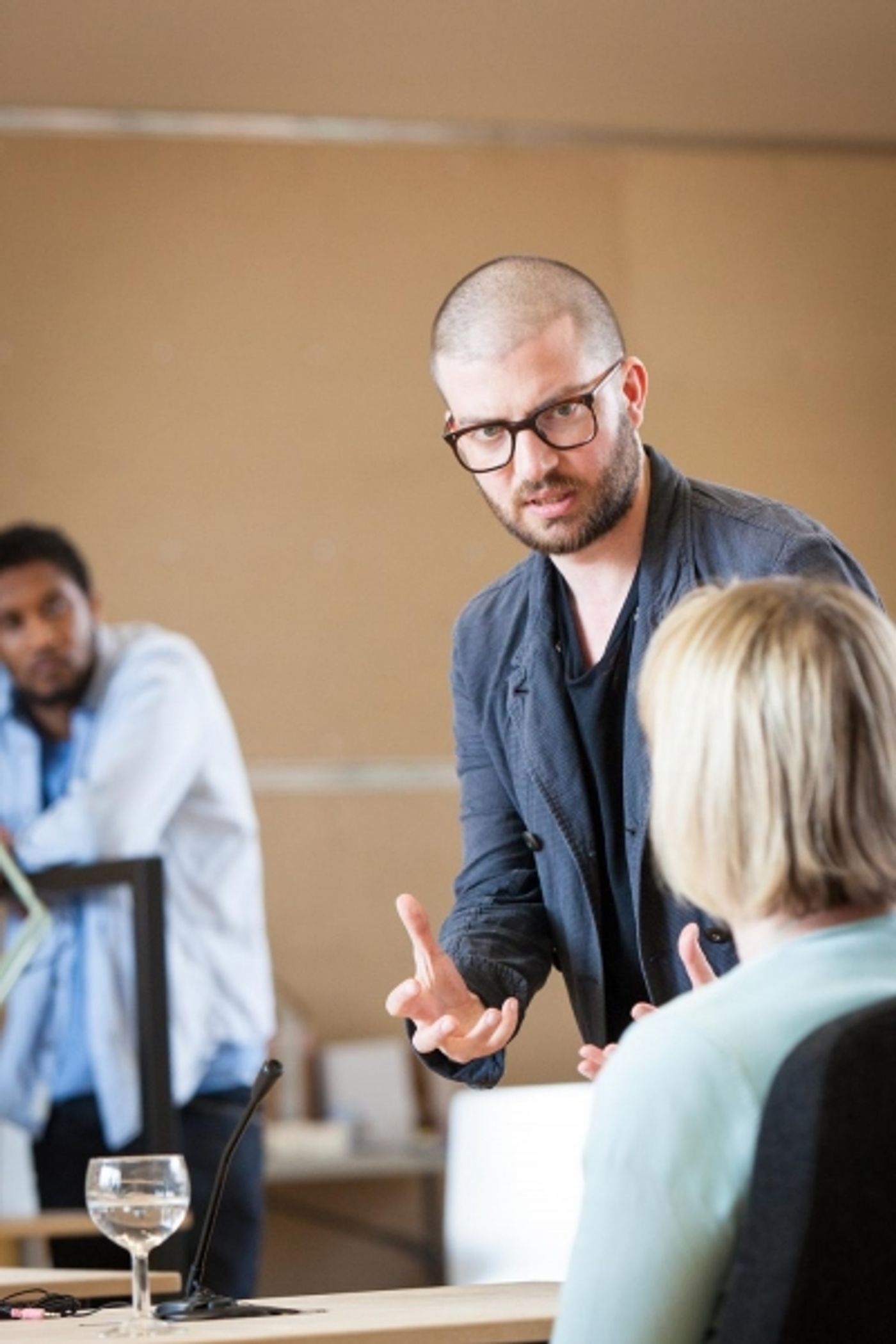 Photo Flash: Rehearsal Photos for RICHARD III Starring Martin Freeman, July 1 to Sept 27 Photo Flash: Rehearsal Photos for RICHARD III Starring Martin Freeman, July 1 to Sept 27 Image