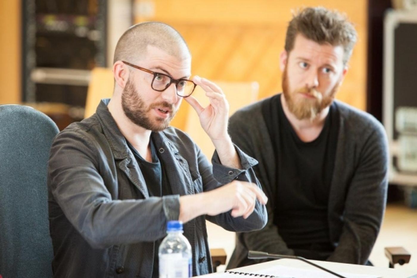 Photo Flash: Rehearsal Photos for RICHARD III Starring Martin Freeman, July 1 to Sept 27 Photo Flash: Rehearsal Photos for RICHARD III Starring Martin Freeman, July 1 to Sept 27 Image