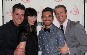 Luke Hawkins, Nikka Graff Lanzarone, Mo Brady and Jeffrey Pew @ BroadwayWorld Luke Hawkins, Nikka Graff Lanzarone, Mo Brady and Jeffrey Pew Photo