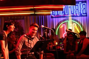 Nikka Graff Lanzarone and Mo Brady @ BroadwayWorld Nikka Graff Lanzarone and Mo Brady Photo