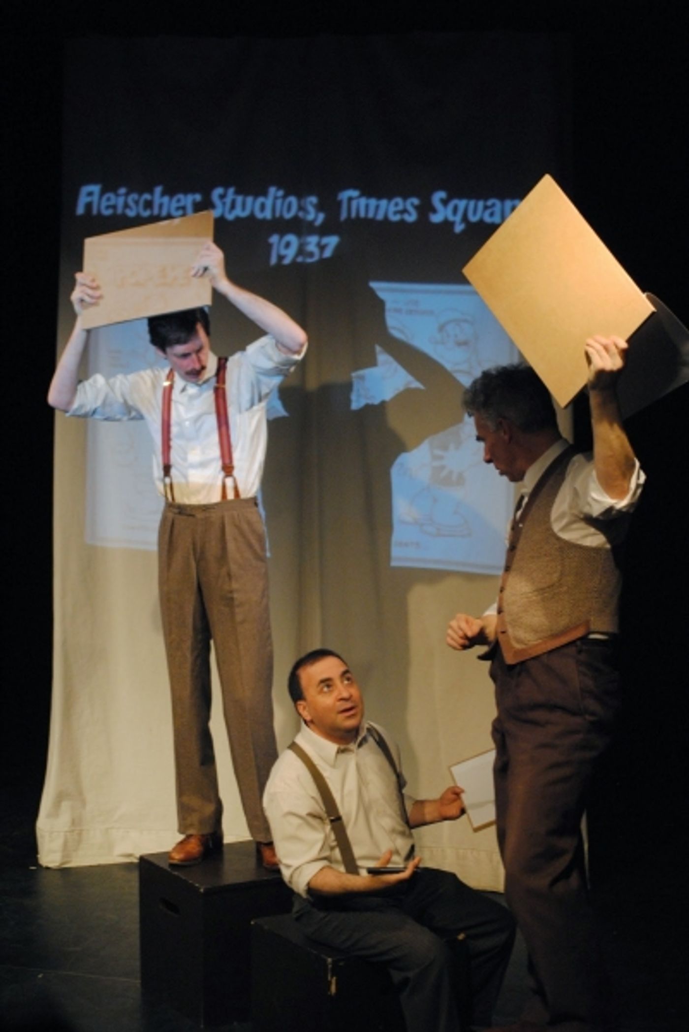 Photo Flash: Sneak Peek at Steven Rattazzi and More in Rehearsal for KING KIRBY at the Brick  Image