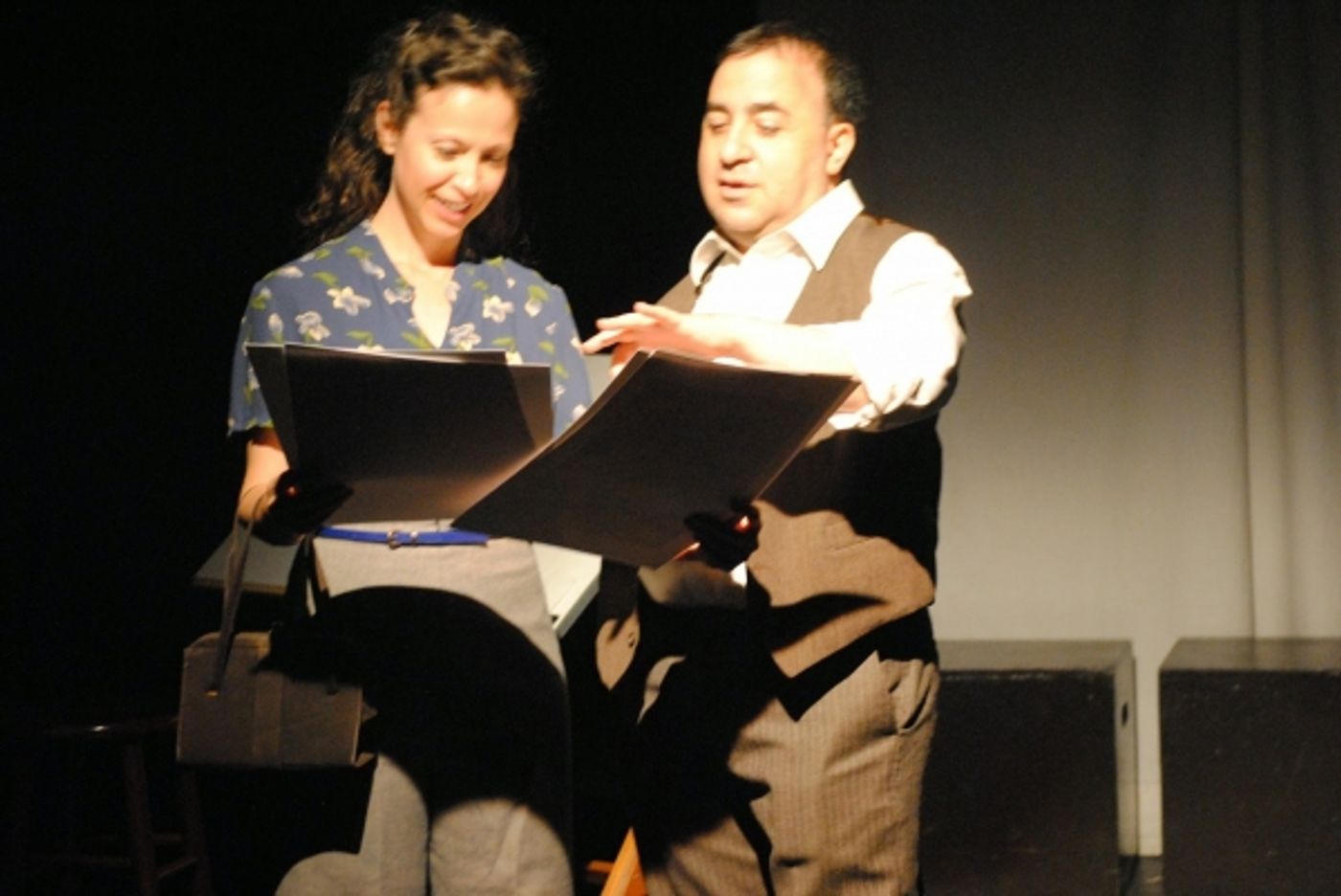 Photo Flash: Sneak Peek at Steven Rattazzi and More in Rehearsal for KING KIRBY at the Brick  Image