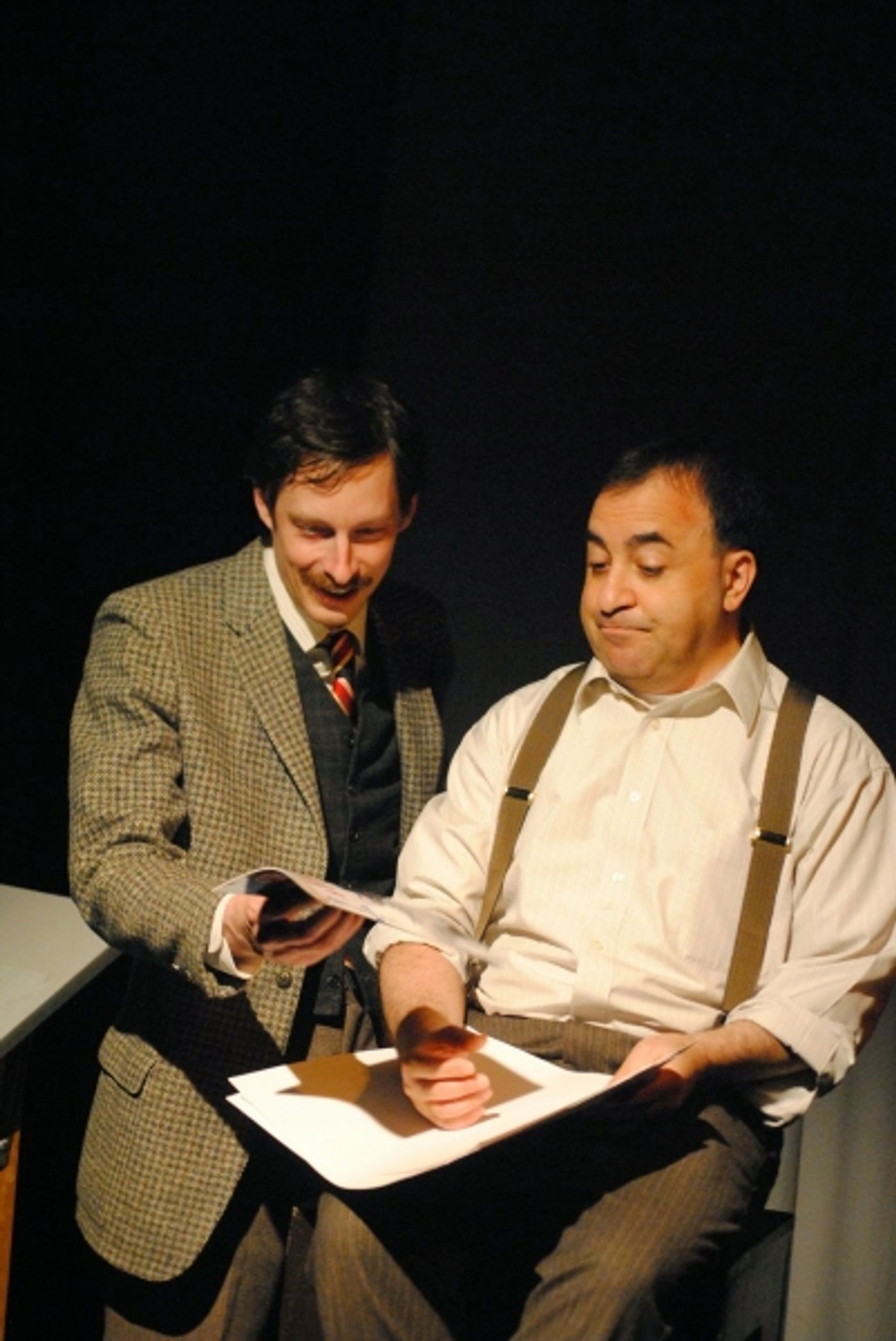 Photo Flash: Sneak Peek at Steven Rattazzi and More in Rehearsal for KING KIRBY at the Brick  Image