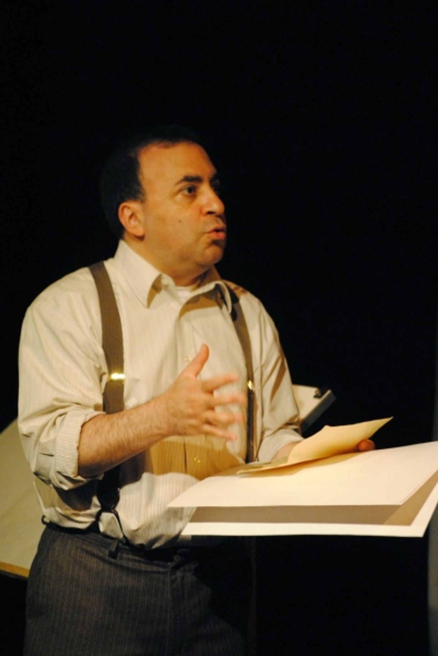 Photo Flash: Sneak Peek at Steven Rattazzi and More in Rehearsal for KING KIRBY at the Brick  Image