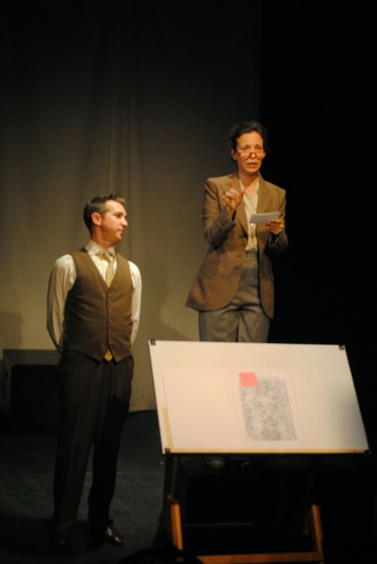 Joe Mathers and Amy Lee Pearsall at 