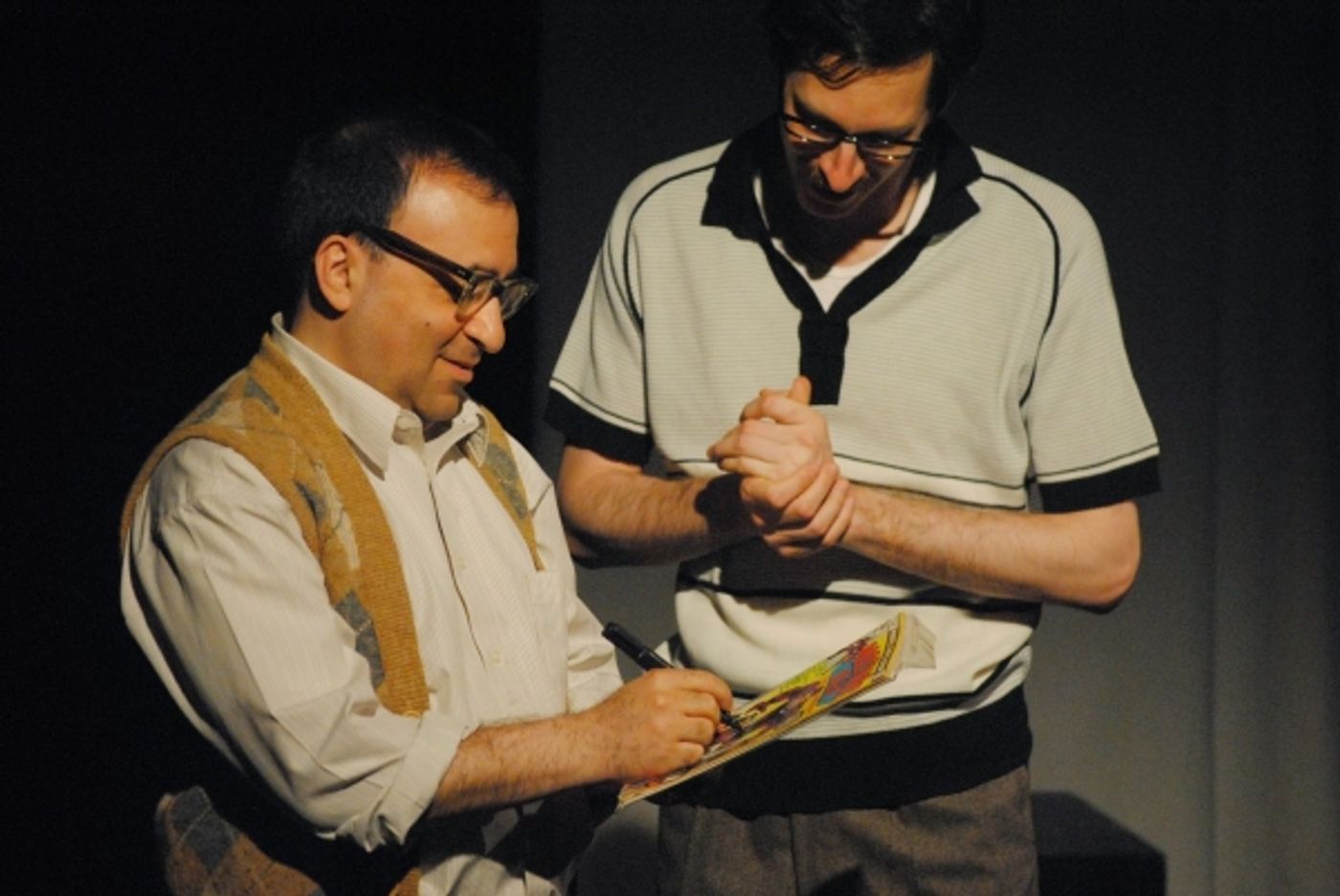 Photo Flash: Sneak Peek at Steven Rattazzi and More in Rehearsal for KING KIRBY at the Brick  Image