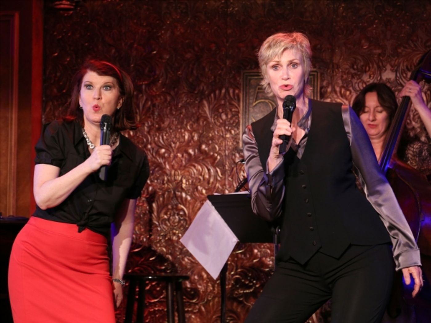 Photo Coverage: In Rehearsal with Jane Lynch at 54 Below!  Image