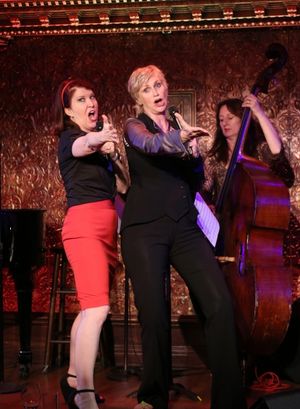 Kate Flannery and Jane Lynch @ BroadwayWorld Kate Flannery and Jane Lynch Photo