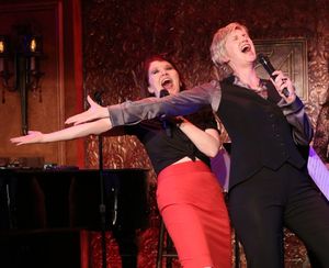 Kate Flannery and Jane Lynch @ BroadwayWorld Kate Flannery and Jane Lynch Photo