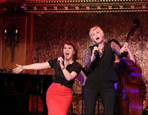 Kate Flannery and Jane Lynch @ BroadwayWorld Kate Flannery and Jane Lynch Photo