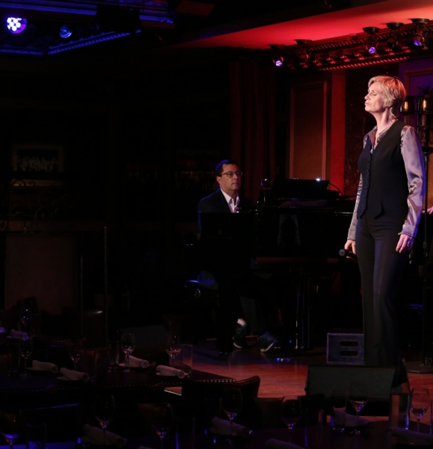 Photo Coverage: In Rehearsal with Jane Lynch at 54 Below!  Image
