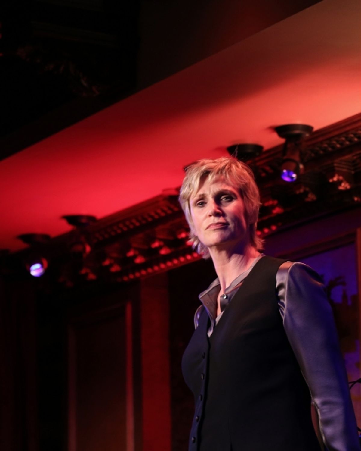Jane Lynch in rehearsal at 54 Below on June 18, 2014 in New York City.  at 54 Below on June 18, 2014 in New York City. at 