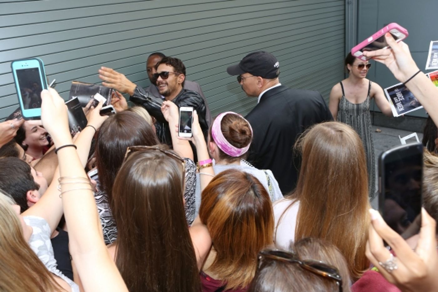 Photo Coverage: James Franco Greets Fans at OF MICE AND MEN Stage Door  Image