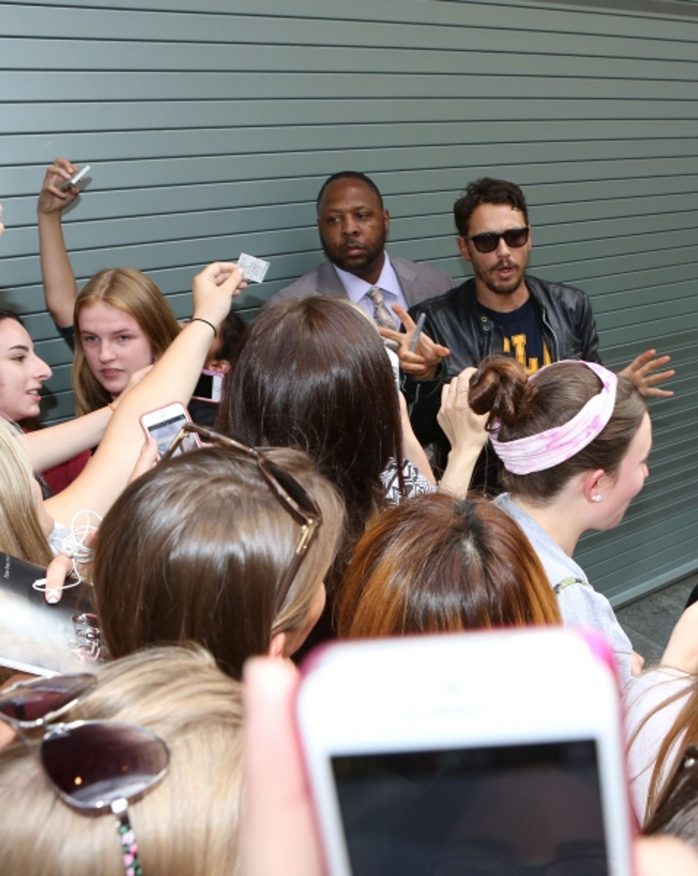 Photo Coverage: James Franco Greets Fans at OF MICE AND MEN Stage Door  Image