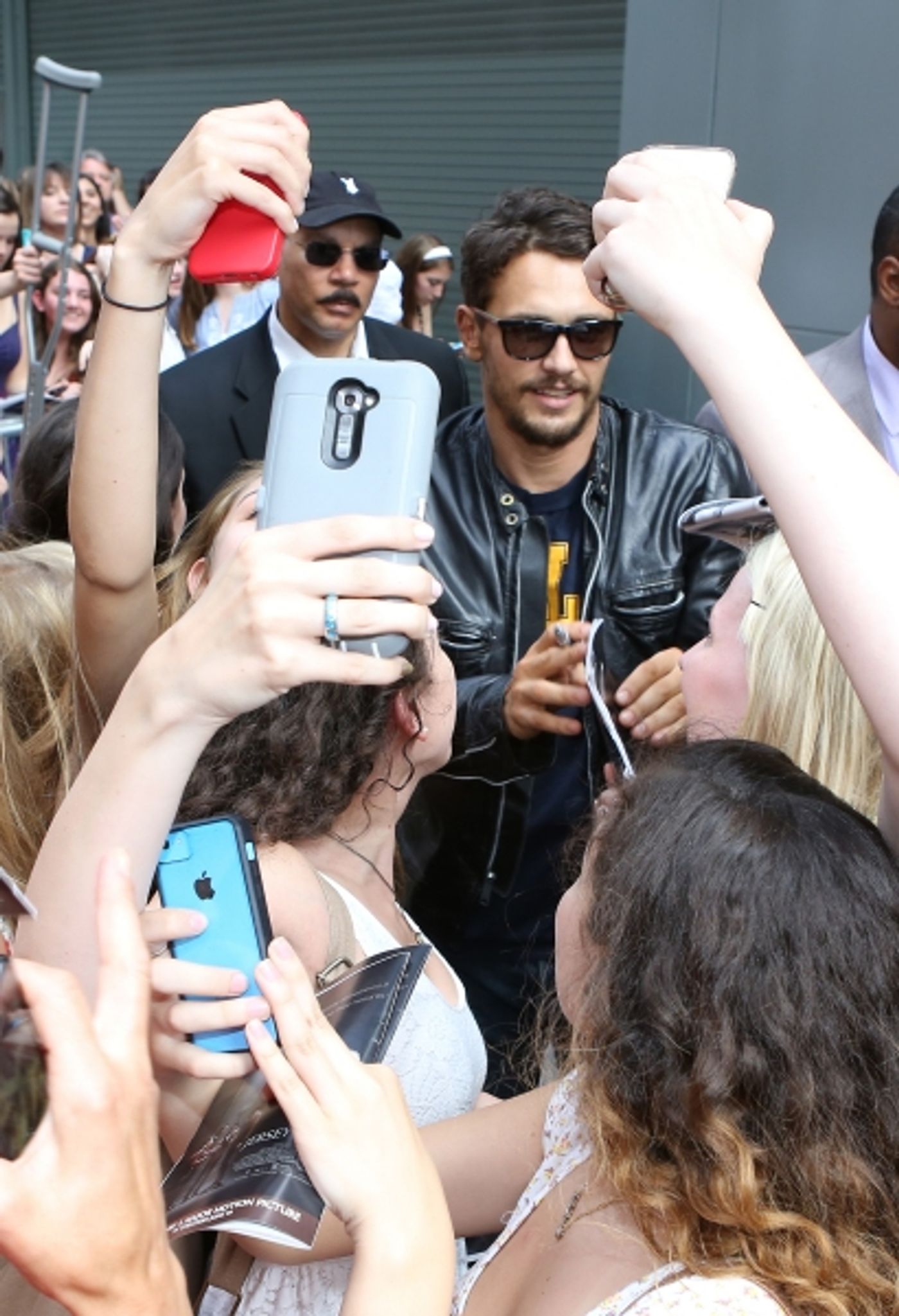 Photo Coverage: James Franco Greets Fans at OF MICE AND MEN Stage Door  Image