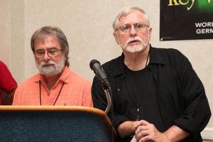 Co-founders Michael Haskins and Shirrel Rhoades Photo