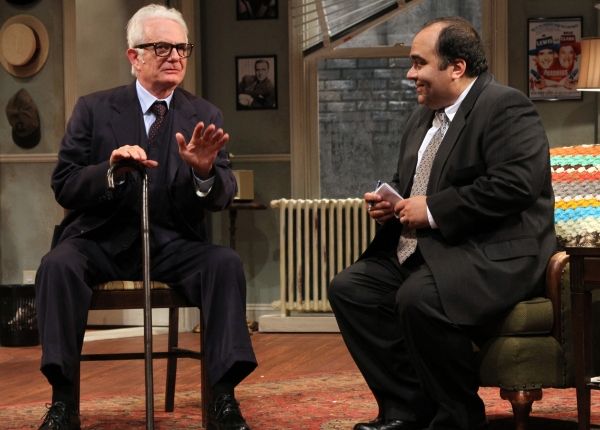 Jerry Adler (Willie Clark) and Richard Ruiz (Ben Silverman)  Photo