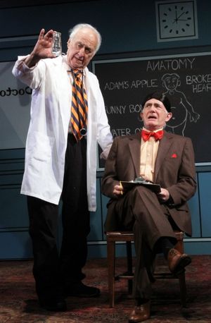 Richard Kline (Al Lewis) and Richard Ruiz (Ben Silverman) @ BroadwayWorld Richard Kline (Al Lewis) and Richard Ruiz (Ben Silverman) Photo