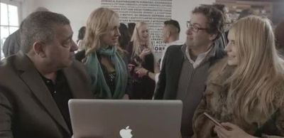 Steven Randazzo, Juliette Bennett, Speed Levitch and Kira Dikhytar Photo