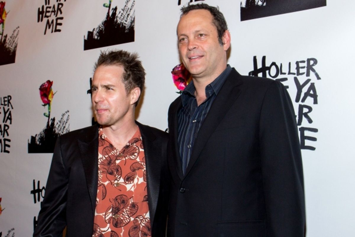 Sam Rockwell, Vince Vaughn at 