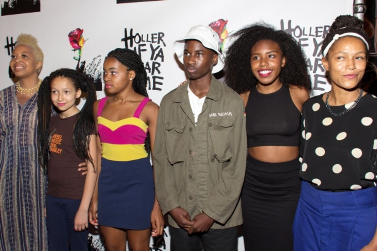 Saul Williams'' family at 