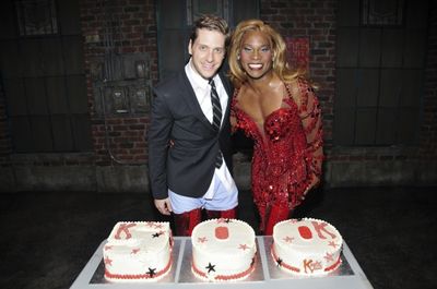 Andy Kelso and Billy Porter Photo