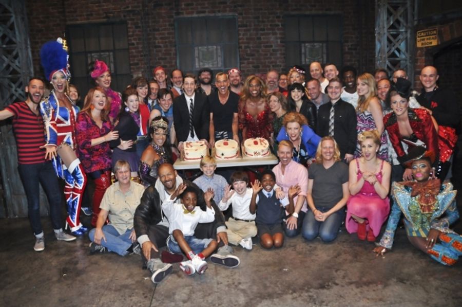 Photo Flash: KINKY BOOTS Cast Celebrates 500th Performance! Image