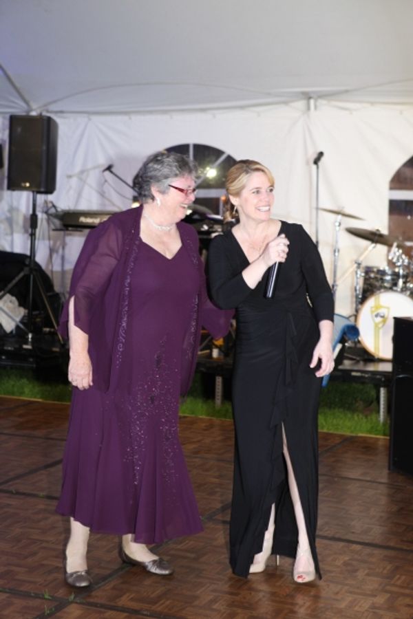 Executive Director of HopeWorks Dorothy Shugrue and Executive Director of Playhouse o Photo