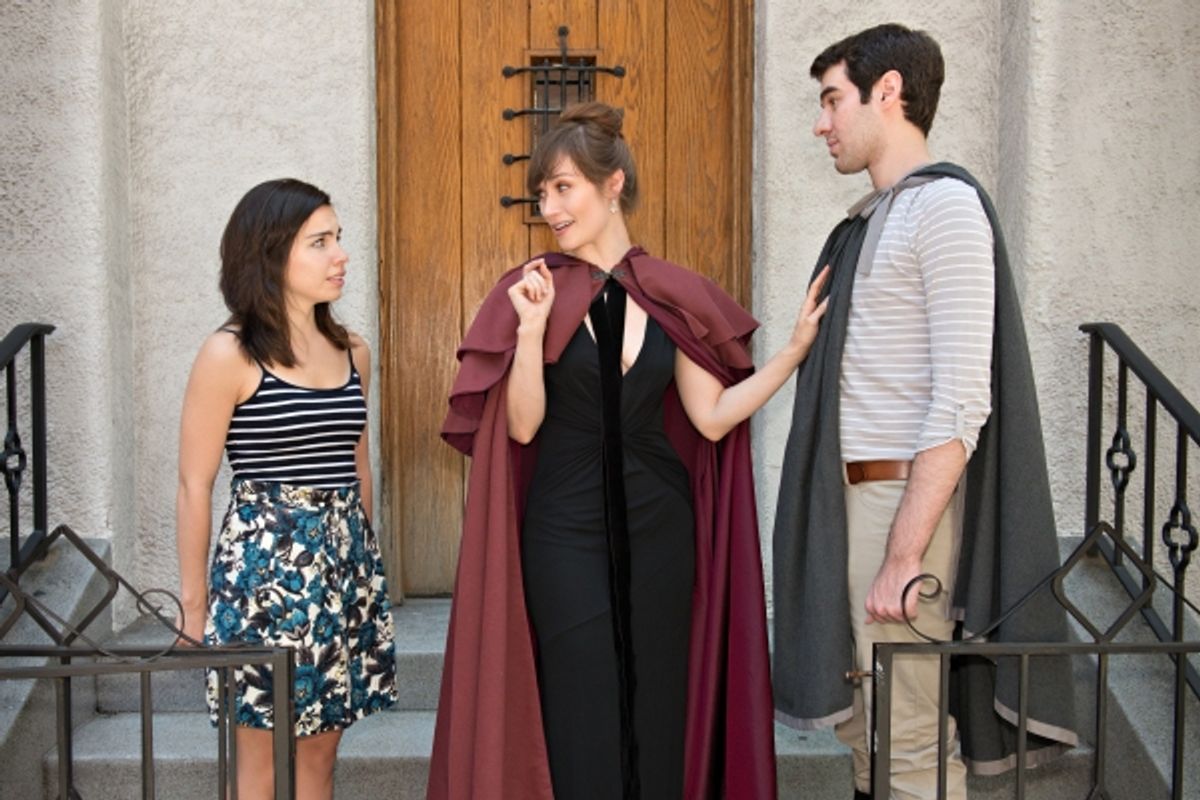 Justine Magnusson, Natalie Newman and Zal Owen at 