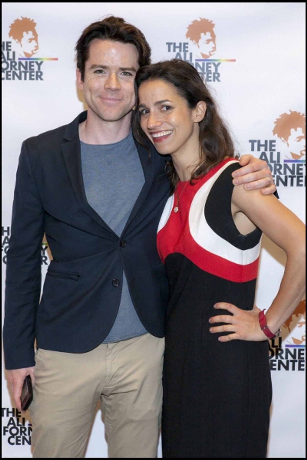 Christian Campbell and Catie Lazarus at 