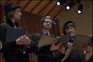 Austin Carlett, Tyler Coates and Jill Pangallo Photo