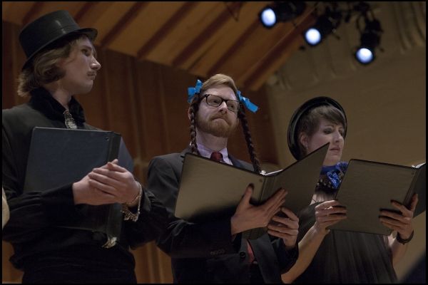 Austin Carlett, Tyler Coates and Jill Pangallo Photo