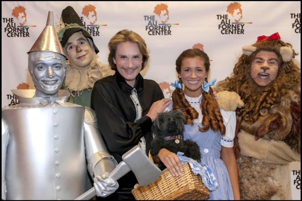 Austin Scarlett with THE WIZARD OF OZ Cast at 