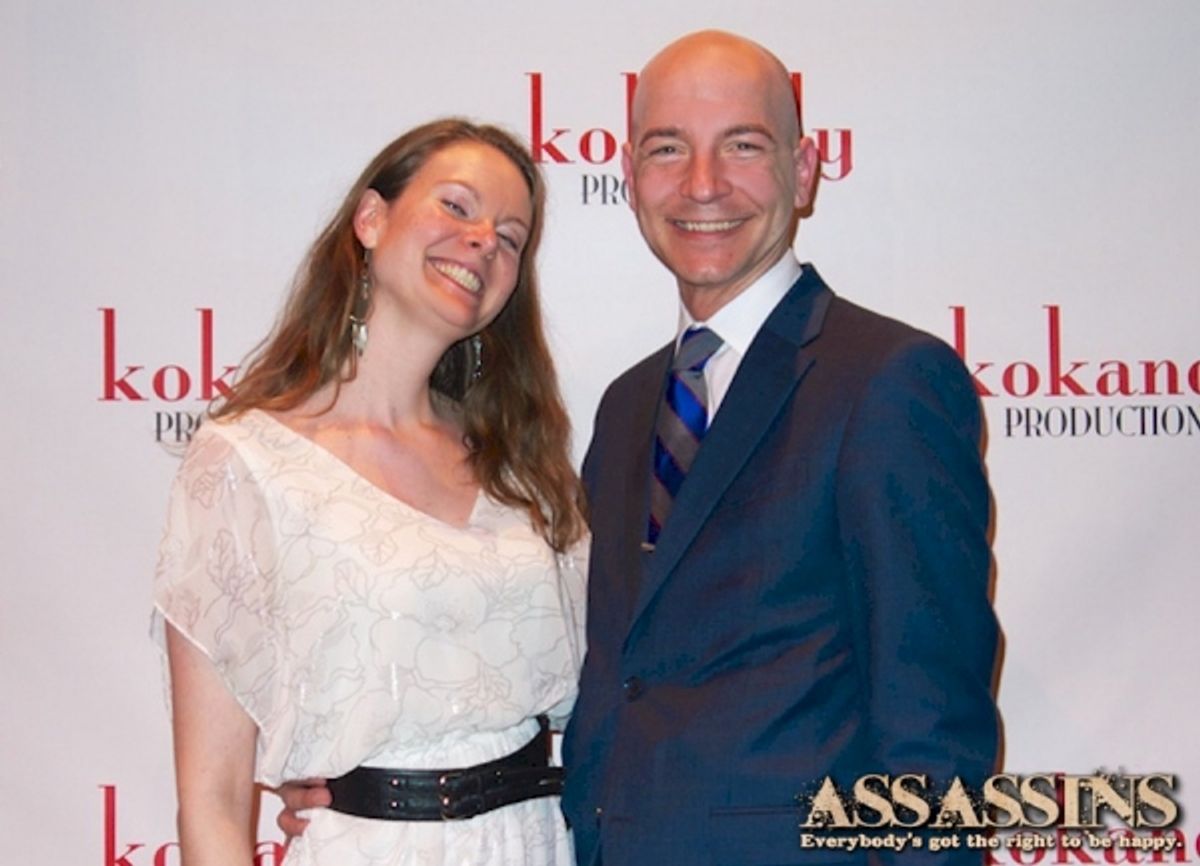 ASSASSINS director Rachel Edwards Harvith withKokandy Productions Executive Producer Scot Kokandy at 