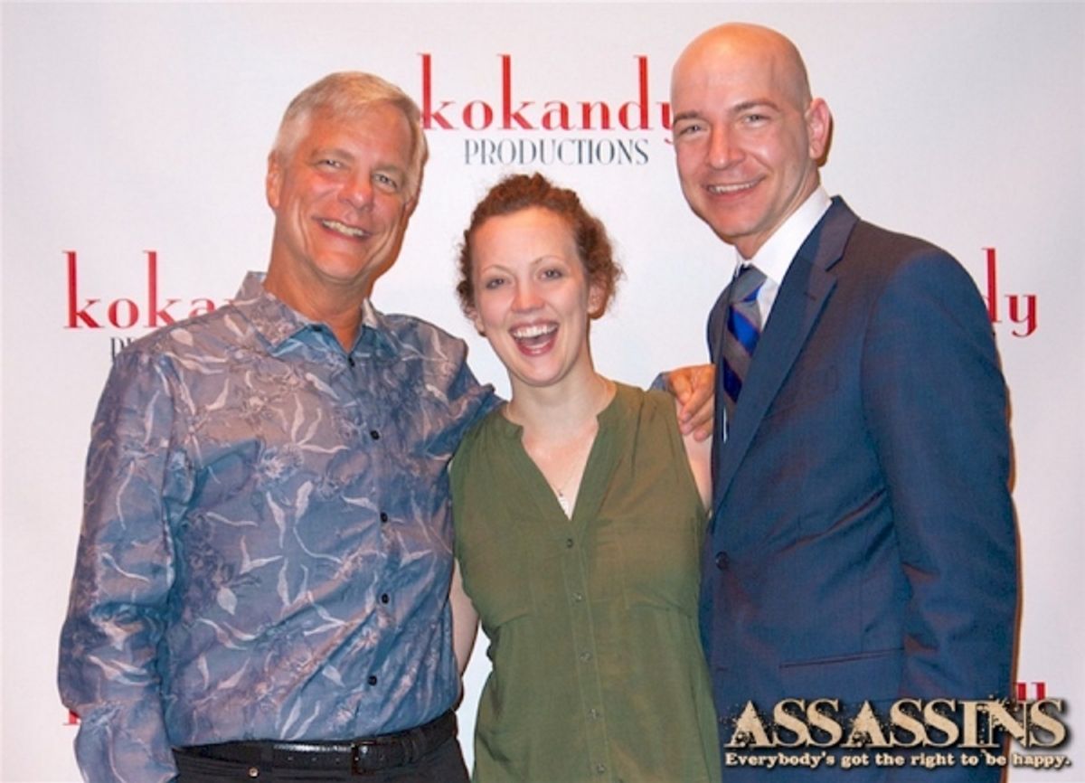 Kokandy Productions Co-Artiostic Directords John D. Glover and Allison Hendrix with Executive Producer Scot Kokandy  at 