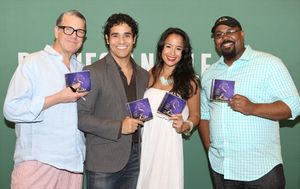 Jonathan Freeman, Adam Jacobs, Courtney Reed and James Monroe Iglehart Photo