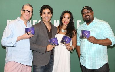 Jonathan Freeman, Adam Jacobs, Courtney Reed and James Monroe Iglehart Photo