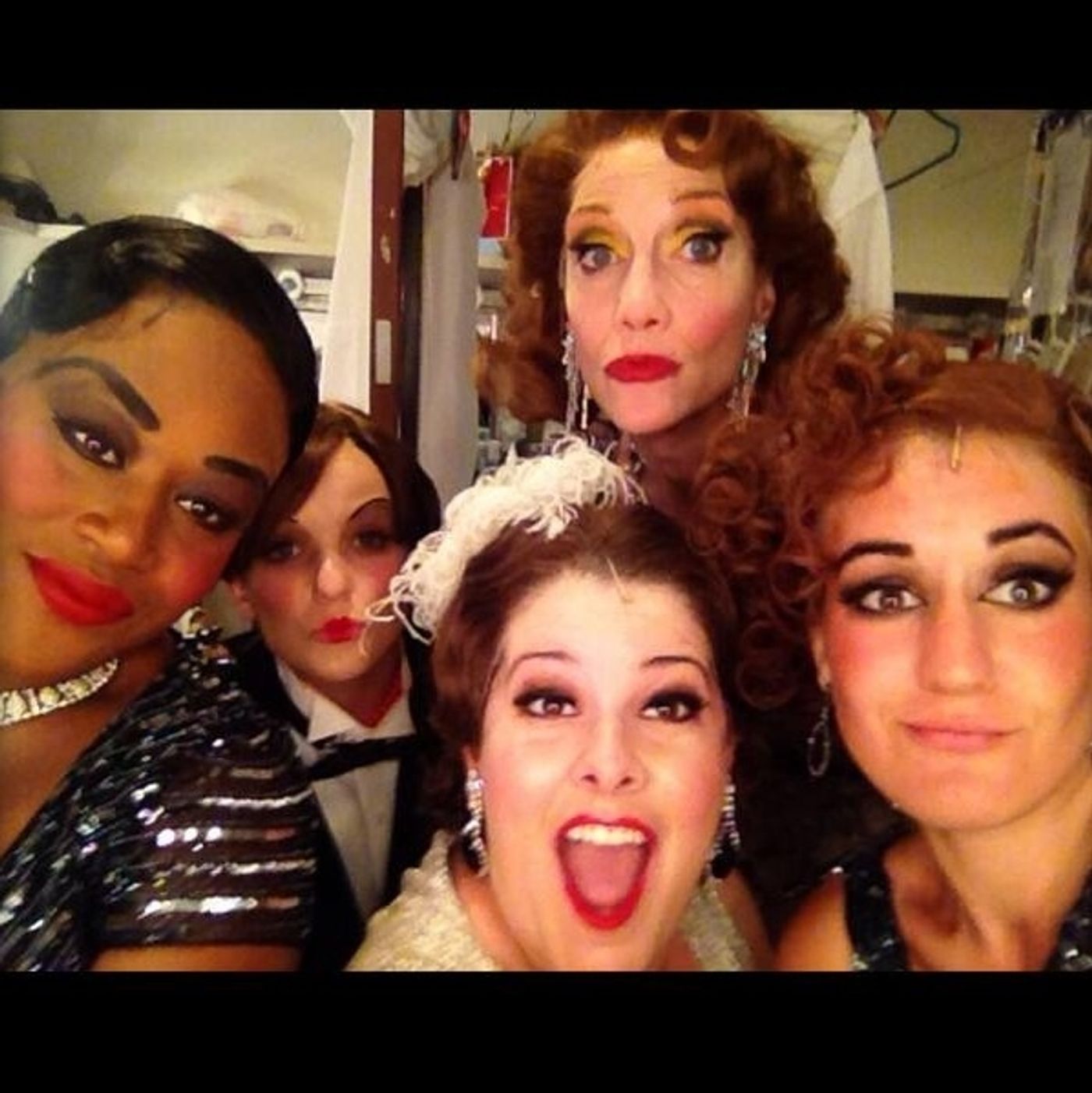 Photo Flash: Saturday Intermission Pics, June 21 - ROCKY, BULLETS, AVENUE Q and More Prep for BROADWAY BARES! Photo Flash: Saturday Intermission Pics, June 21 - ROCKY, BULLETS, AVENUE Q and More Prep for BROADWAY BARES! Image