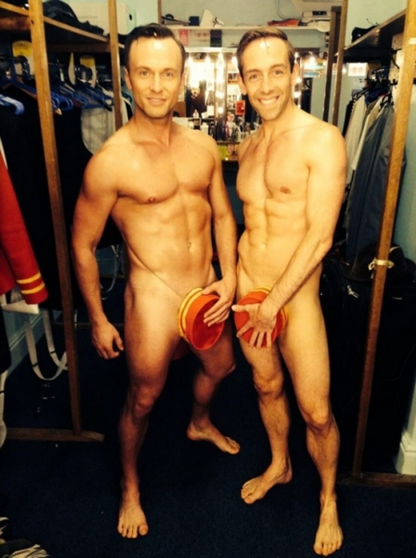 Photo Flash: Saturday Intermission Pics, June 21 - ROCKY, BULLETS, AVENUE Q and More Prep for BROADWAY BARES! Photo Flash: Saturday Intermission Pics, June 21 - ROCKY, BULLETS, AVENUE Q and More Prep for BROADWAY BARES! Image