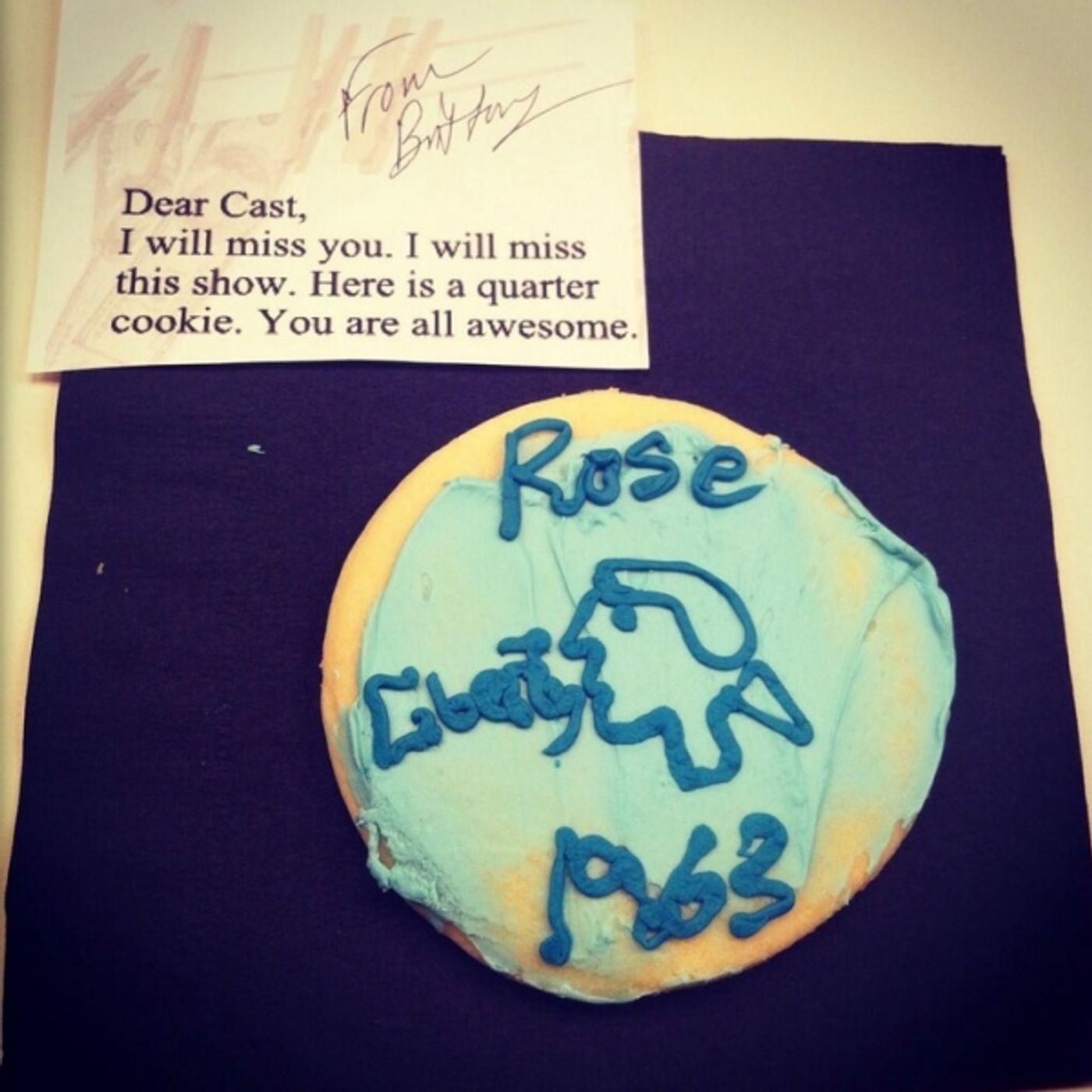 Photo Flash: Saturday Intermission Pics, June 21 - ROCKY, BULLETS, AVENUE Q and More Prep for BROADWAY BARES! Photo Flash: Saturday Intermission Pics, June 21 - ROCKY, BULLETS, AVENUE Q and More Prep for BROADWAY BARES! Image