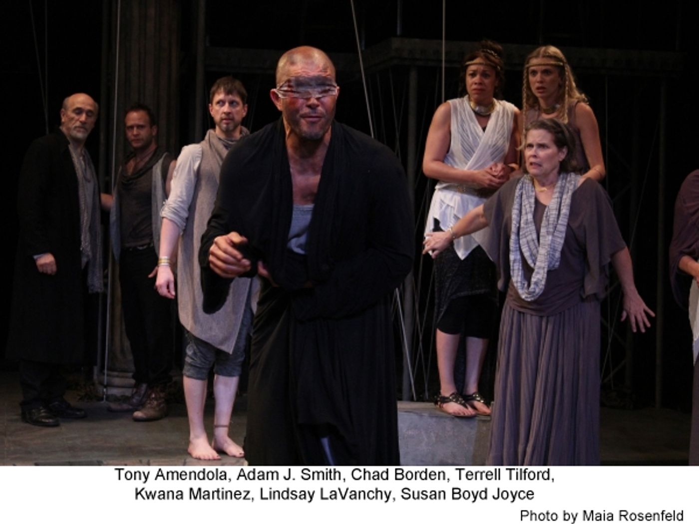 Photo Flash: First Look at Antaeus Company's THE CURSE OF OEDIPUS, Opening Tonight  Image
