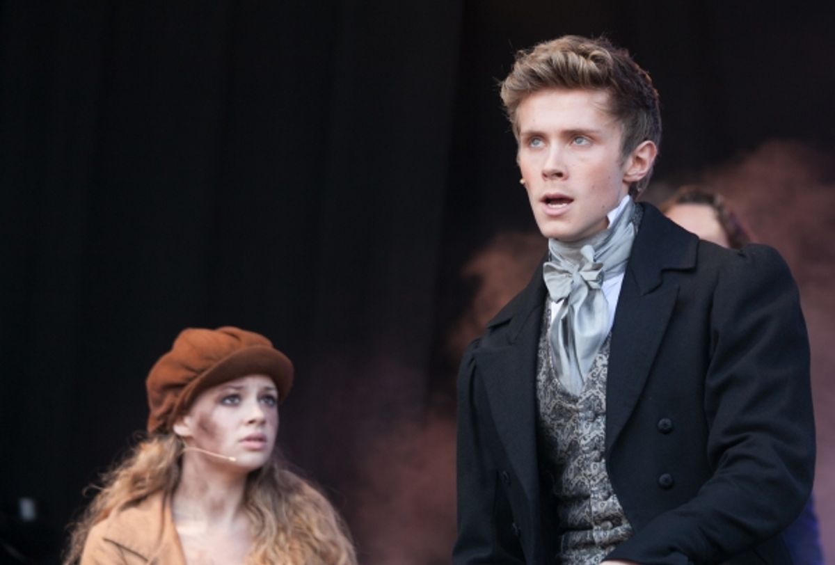 Carrie Hope Fletcher & Rob Houchen at 