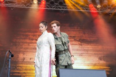 Alistair Brammer and Eva Maria Noblezada Photo