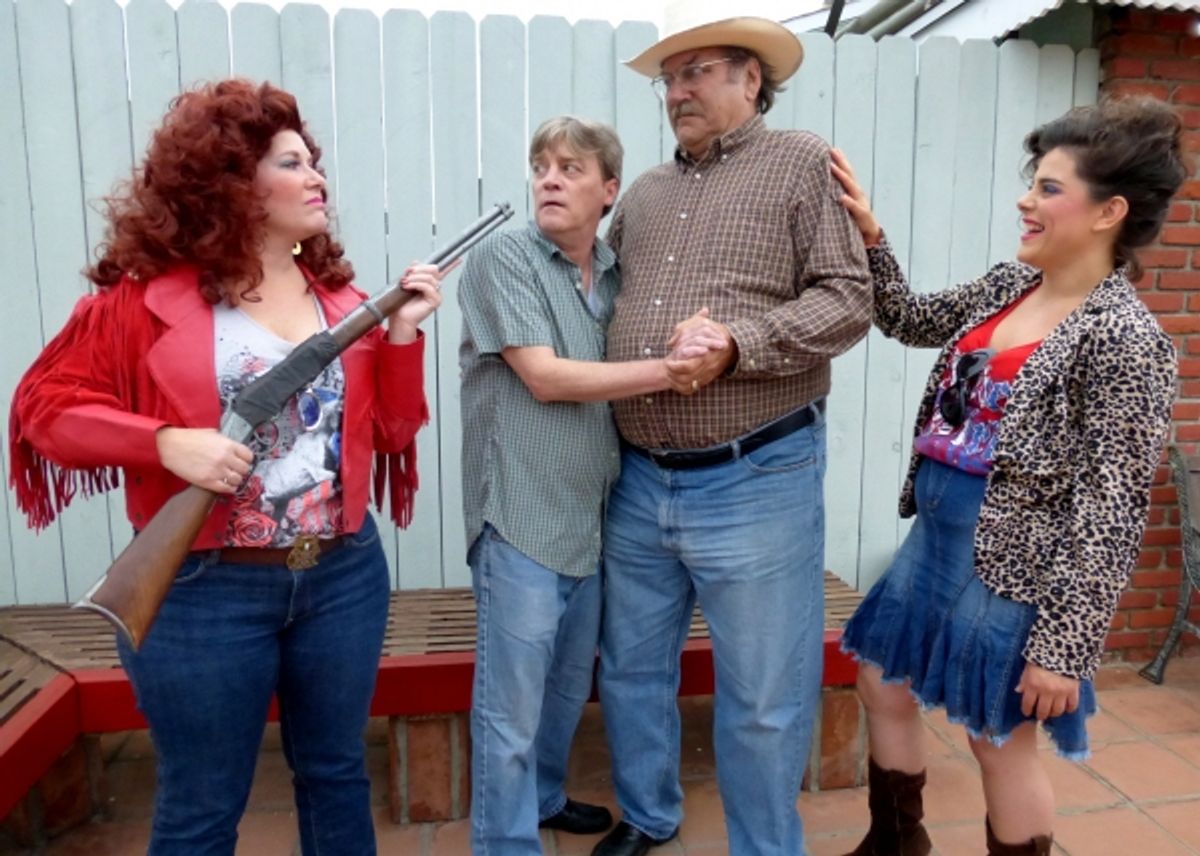 Noleta and LaVonda take their revenge on GW and Wardell. Ã¢â‚¬â€ with Elizabeth Summerer, Harold Dershimer, Dave Parke and Samantha Barrios. at 