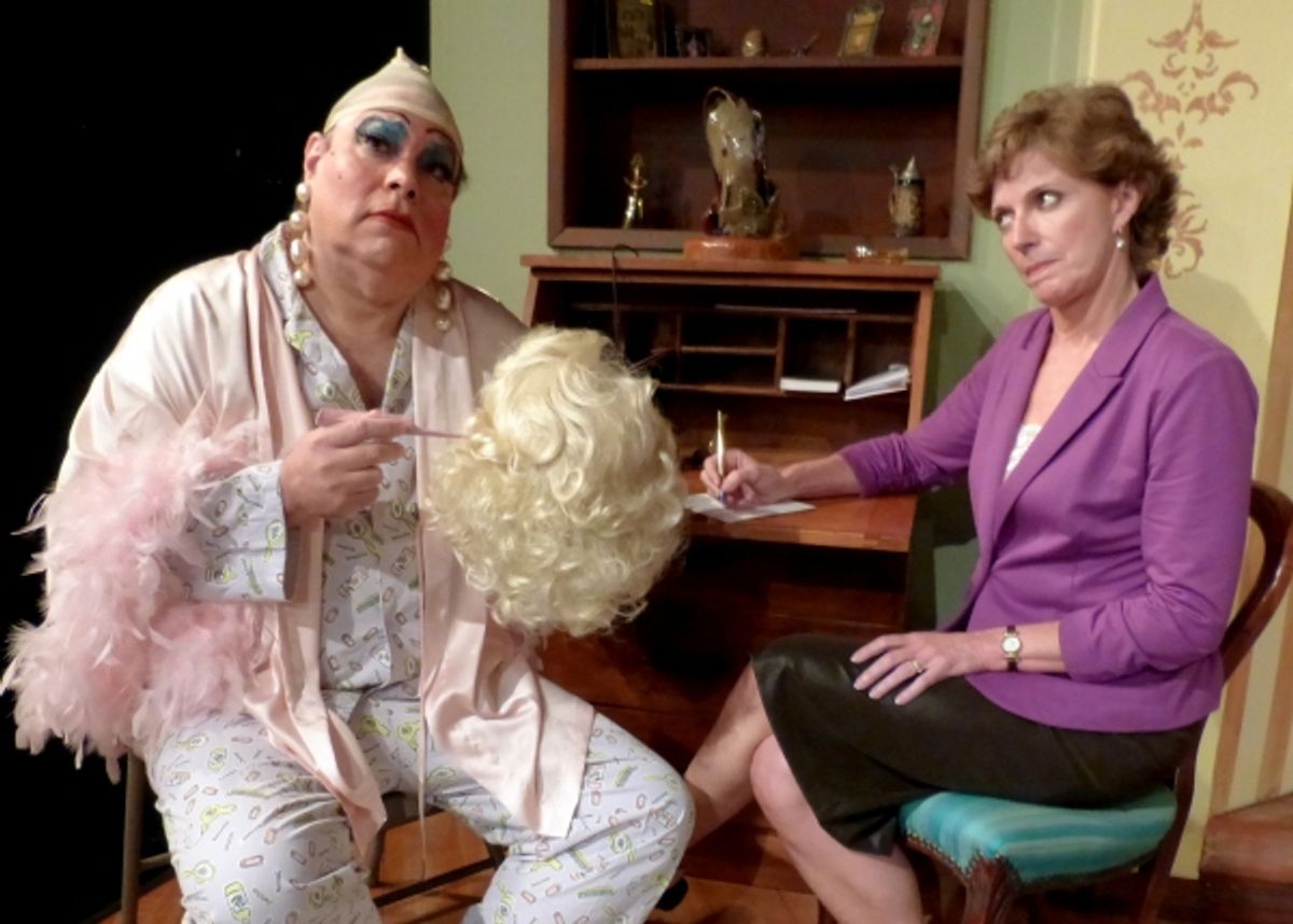 Brother Boy undergoes dehomosexualization therapy with Dr. Eve. Ã¢â‚¬â€ with Greg Abbott and Cherry Norris. at 