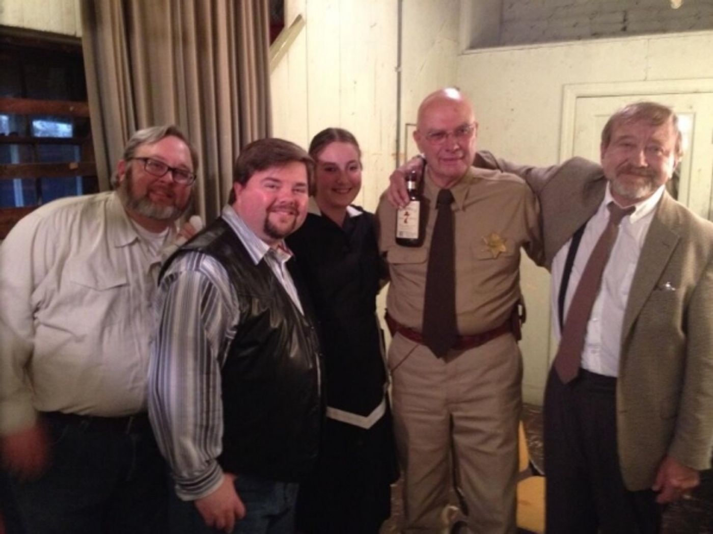 Photo Flash: Saturday Intermission Pics, June 21, Part 2 - MATILDA Hits 500, Plus NEWSIES, HERE LIES LOVE, PHANTOM and More!  Image