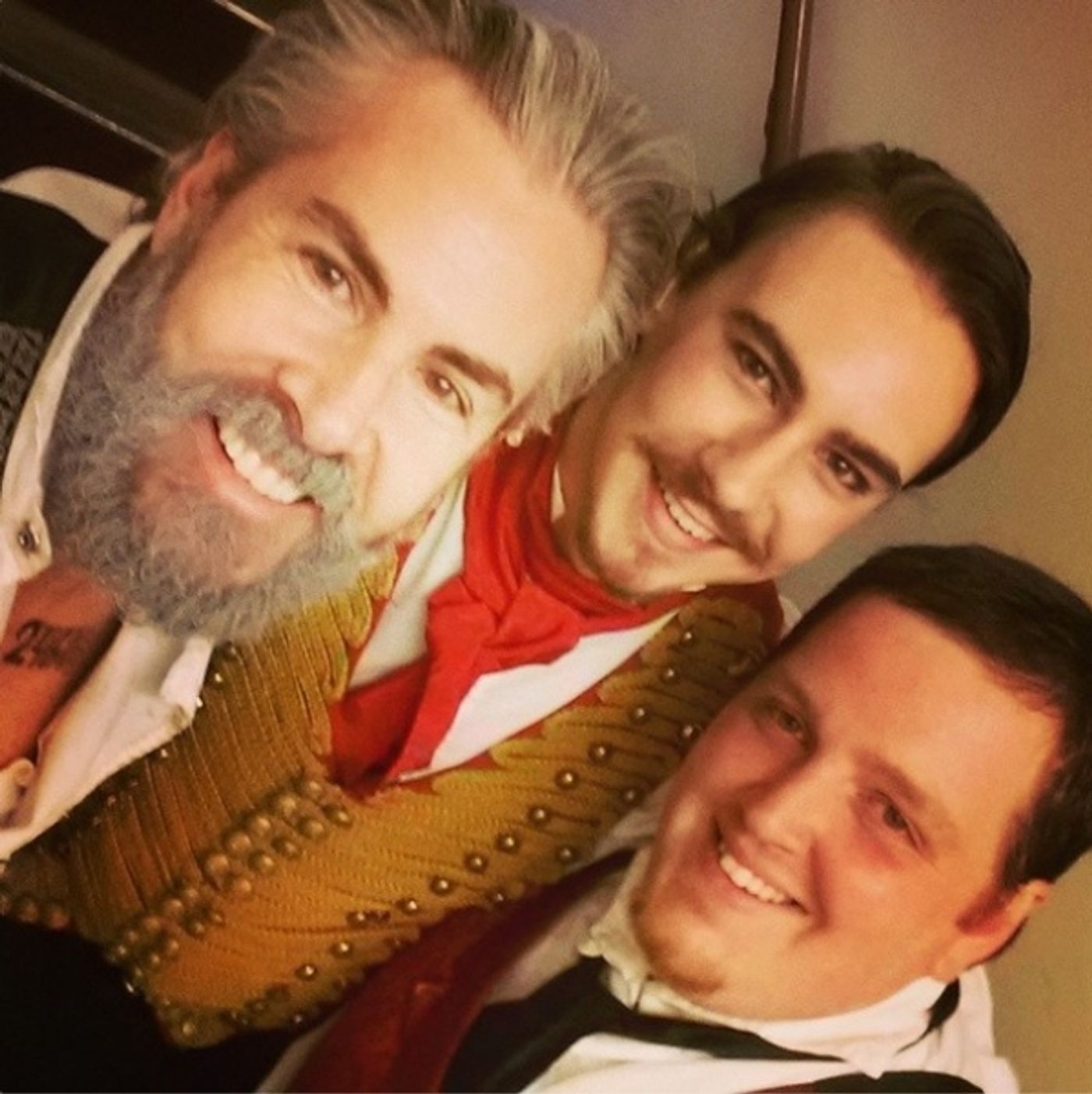 Photo Flash: Saturday Intermission Pics, June 21, Part 2 - MATILDA Hits 500, Plus NEWSIES, HERE LIES LOVE, PHANTOM and More!  Image