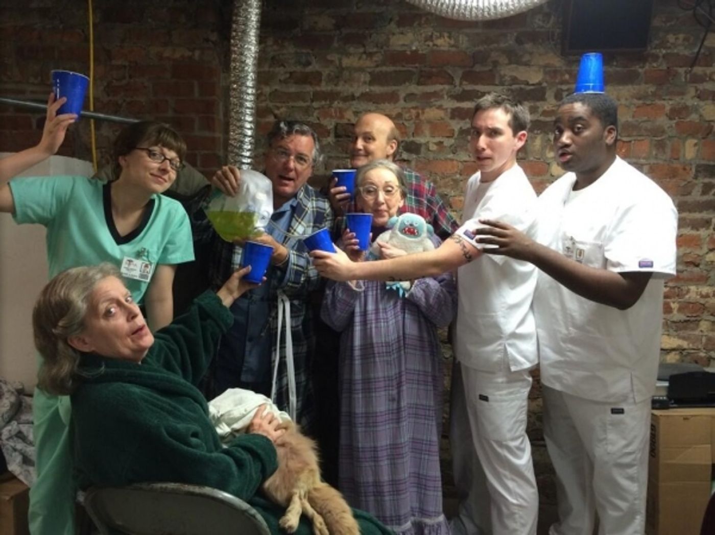 Photo Flash: Saturday Intermission Pics, June 21, Part 2 - MATILDA Hits 500, Plus NEWSIES, HERE LIES LOVE, PHANTOM and More!  Image